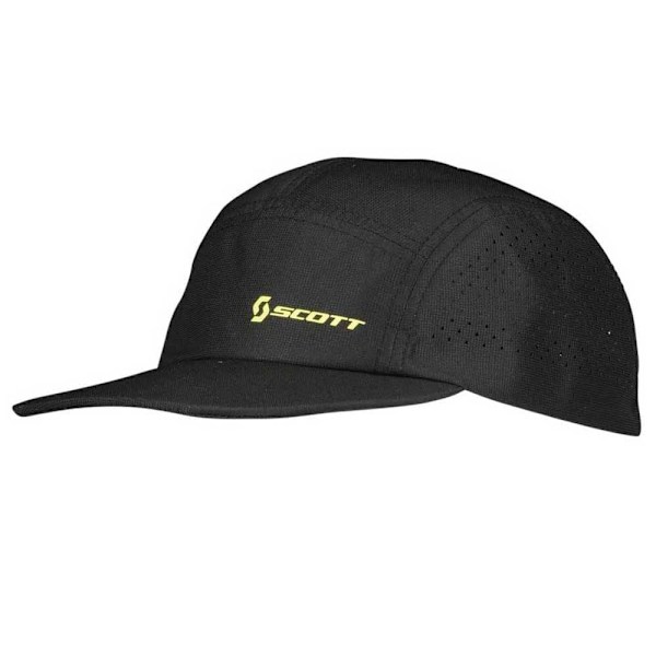 Scott Keps 5 Panels Tech Rc Svart  Man