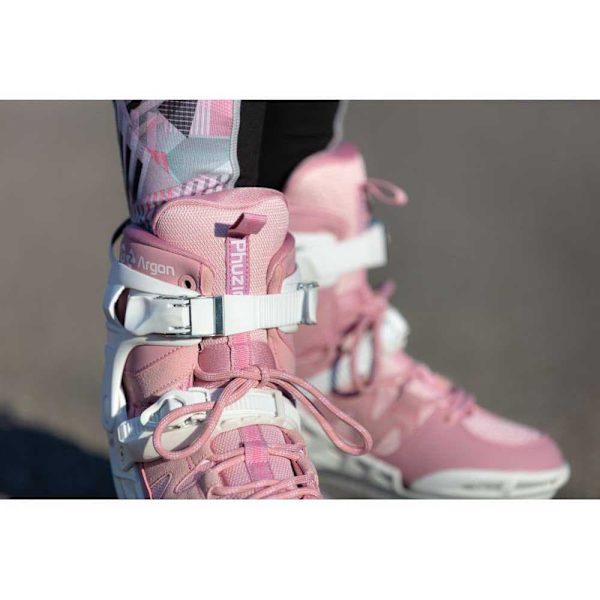 Powerslide Rullskridskor Phuzion Argon 80 Vit,Rosa EU 41