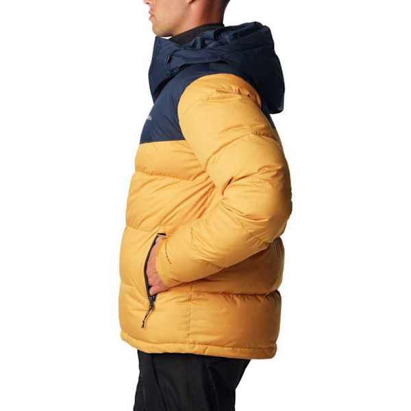 Columbia Regnjakke Med Fuld Lynlås Iceline Ridge™ Gul,Blå L Mand