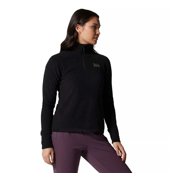 Mountain Hardwear Halv Lynlås Fleece Microchill™ 2.0 Sort M Kvinde