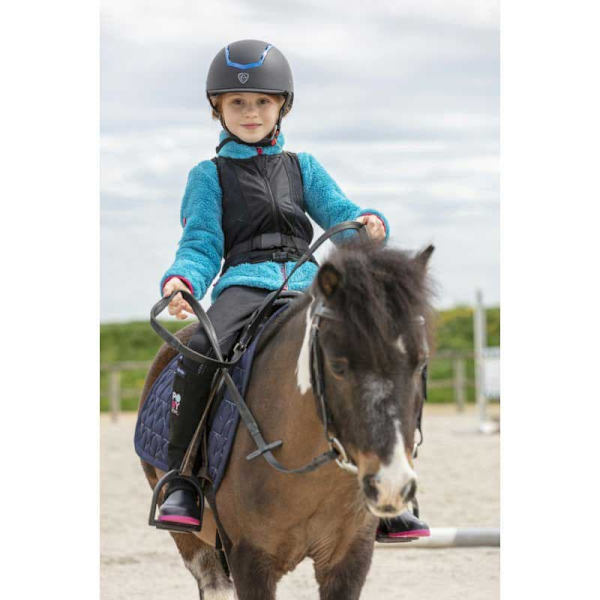 Equitheme Turvaliivi Mesh Musta XS