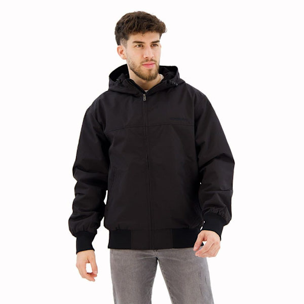 Superdry Surplus Nylon Jakke Sort XL Mand