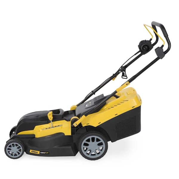 Powerplus Elektrisk Plæneklipper Powxg6281 2000w 420 Mm Søvfarvet