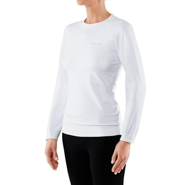 Falke Maximum Warm Comfort Langærmet Baselayer Hvid XS Kvinde
