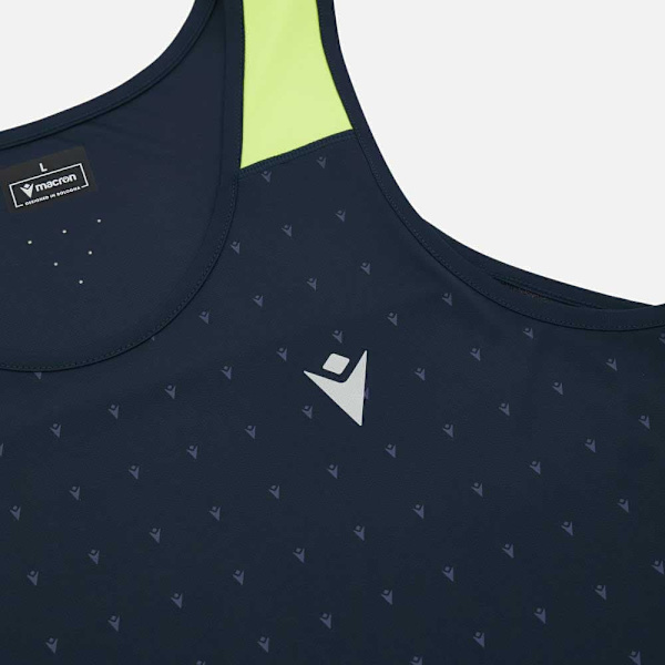 Macron Gervais Reflex ärmlös T-shirt Blå M Man
