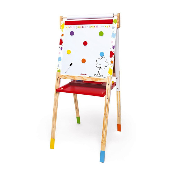 Janod Splash Adjustable Easel Flerfärgad 3-8 Years