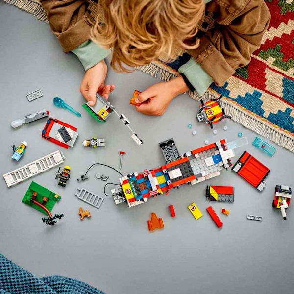 Lego Mobil Brand Enhet Control Silver