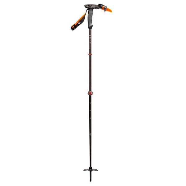 Black Diamond Carbon Whippet Stav 1 Enhet Sort 100-140 cm