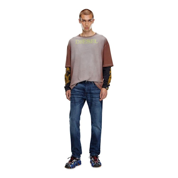 Diesel A03558-0grdj 2019 D Strukt Jeans Blå 33 / 32 Man