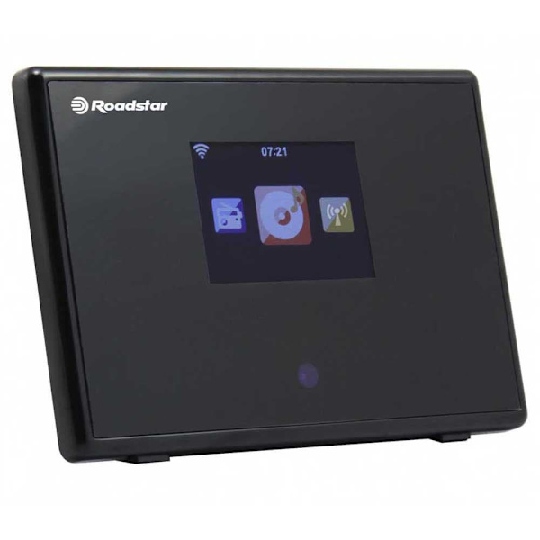 Roadstar Digital Radio I-rx16bt 7 Cm Sort