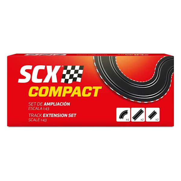 Scalextric Laajennusraita Set Punainen