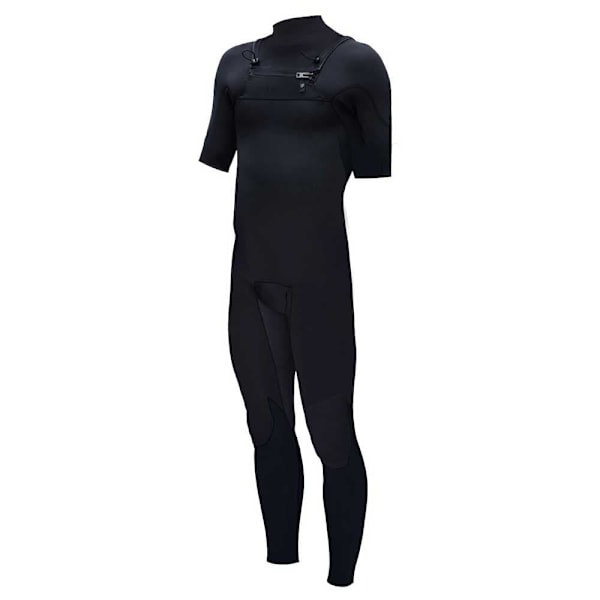 Zion Pitkähihainen Rintavetoketjullinen Neopreenipuku Vault Steamer 3/2 Mm Musta LS