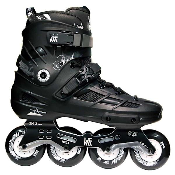 Krf Inline Skøjter Angel 4x80 Sort EU 38
