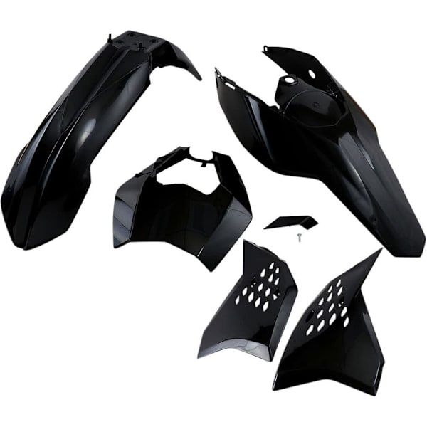 Ufo Plastsæt Ktm Exc 125 09-11 Sort