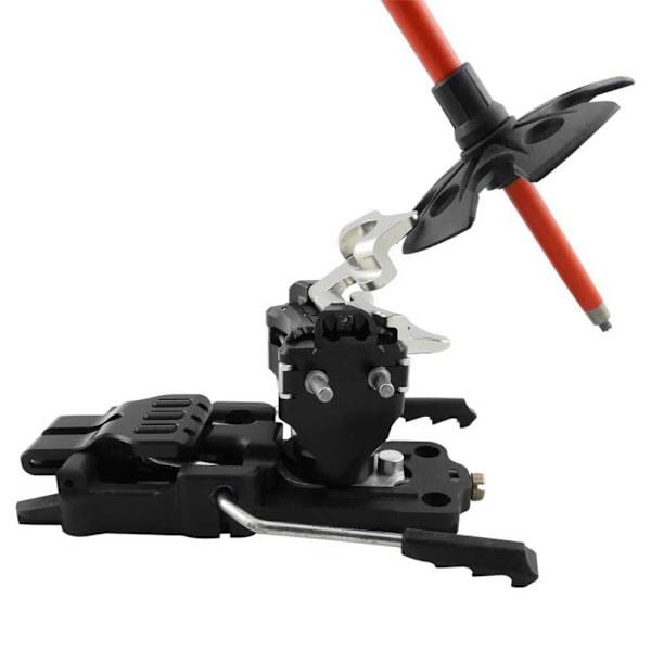 Plum Touring Ski Bindningar Karibou 7 Stopper 100 Mm Silver