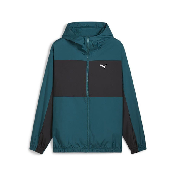 Puma Mesh Lined Windbreaker Jakke Grøn XL Mand