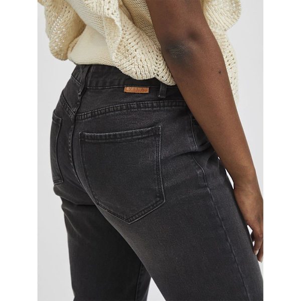 Vila Jeans Stray Svart 42 / 32 Kvinna