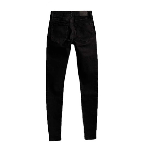 Superdry Jeans Mid Rise Skinny Svart 24 / 32 Kvinna