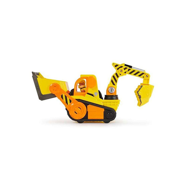 Spin Master Deluxe Construction Rubble Paw Patrol With Light And Sound Includes 1 Figure Grävmaskin