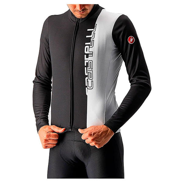 Castelli Långärmad Tröja Traguardo Fz Svart 3XL Man