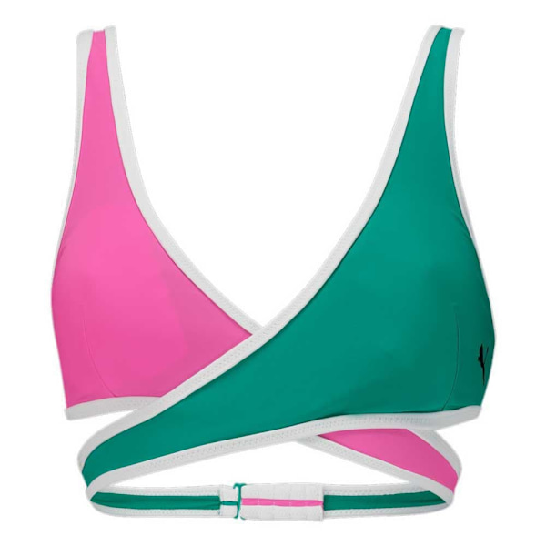 Puma Contour Plunge Bikinitopp Rosa XL Kvinna