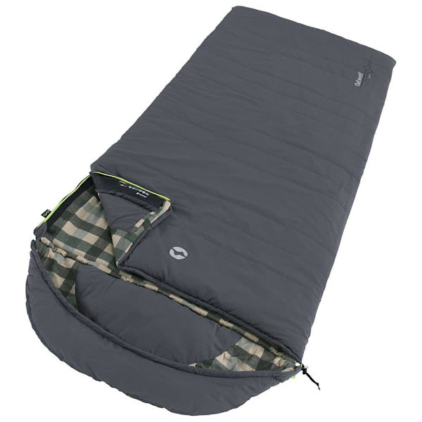 Outwell Sovsäck Camper Grå Long / Left Zipper