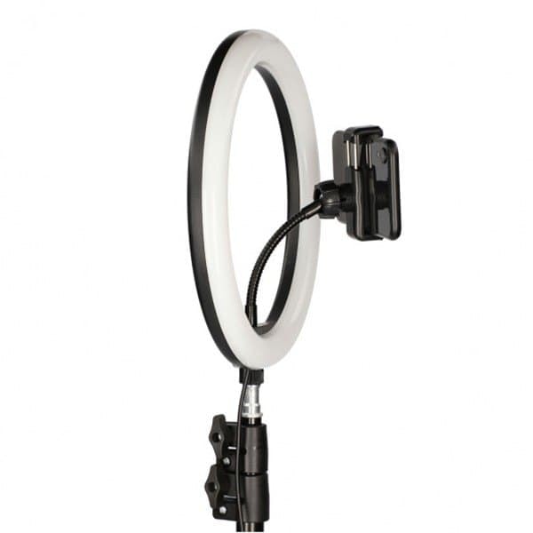 Ksix Light Ring 10´´ 1.6 M Musta