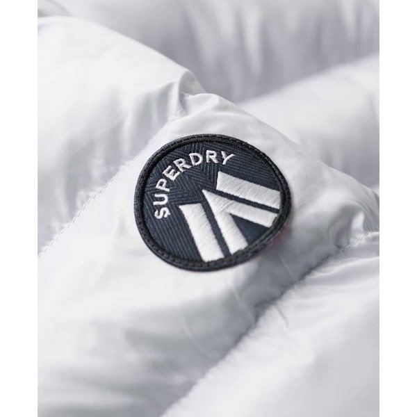 Superdry Fuji Quilt Padded Jacka Vit XS Kvinna