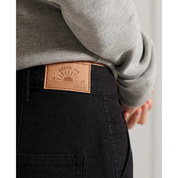 Superdry Jeans Carpenter Svart 32 / 30 Kvinna