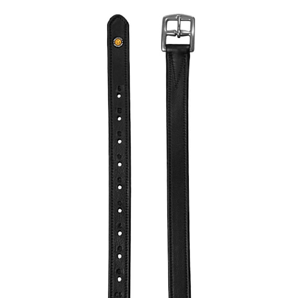 Equestro Double Curved Buckle Læderremme  145 cm