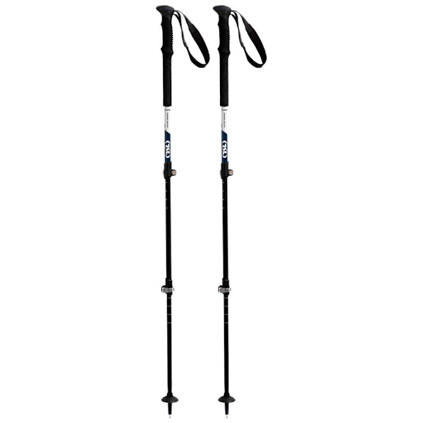 Tsl Outdoor Polakker Hiking Aluminium 3 Cross Twist Sort 63-135 cm