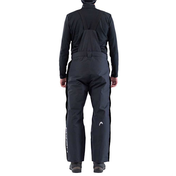 Head Housut Race Zip Musta 2XL Mies