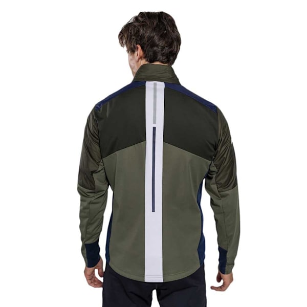 Swix Eristetty Hupullinen Takki Dynamic Hybrid Vihreä XL Mies