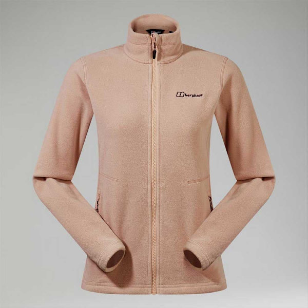 Berghaus Prism Ia Fleecejacka Med Dragkedja Beige 18 Kvinna