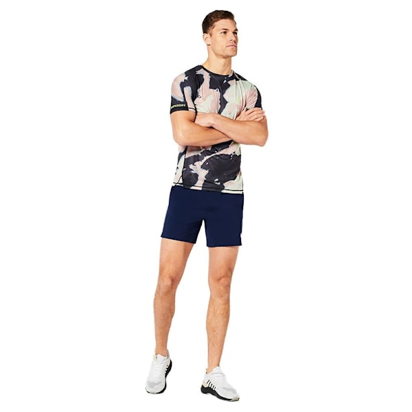 Superdry Kortärmad T-shirt Run Vit M Man