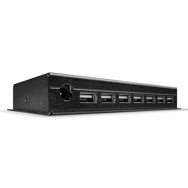 Lindy Port Hub Usb 2.0 7 Svart