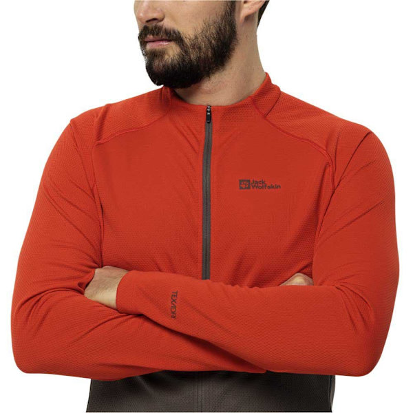 Jack Wolfskin Morobbia Fz T-shirt Med Lång ärm  XL Man