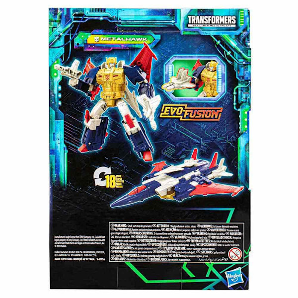 Transformers Hahmo Tra Gen Legacy Ev Voyager Metalhawk Monivärinen