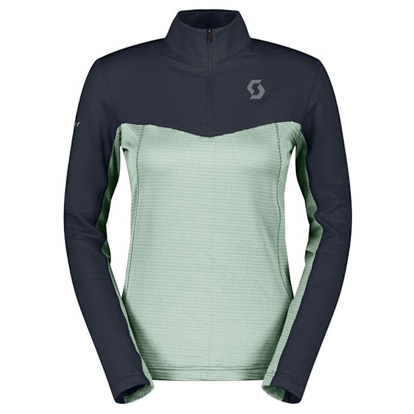 Scott Defined Light Fleece Med Halv Dragkedja Grönt,Blå XS Kvinna