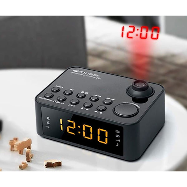 Muse Clockradio M-178 P Sort