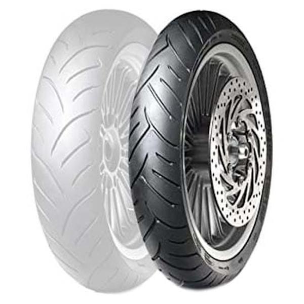 Dunlop Scootsmart Id 56s Tl Scooter Forhjul Sort 120 / 70 / R15