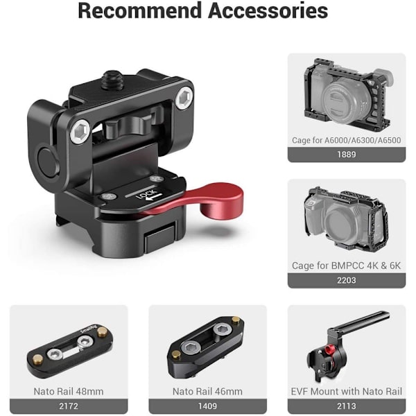 Smallrig Monitormontering Nato 2100 Sort