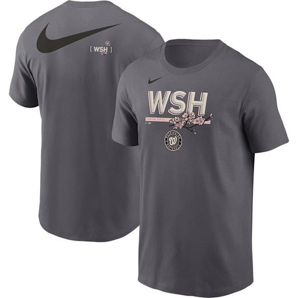 Nike 2 Hit Speed City Connect Lyhythihainen T-paita Harmaa L Mies
