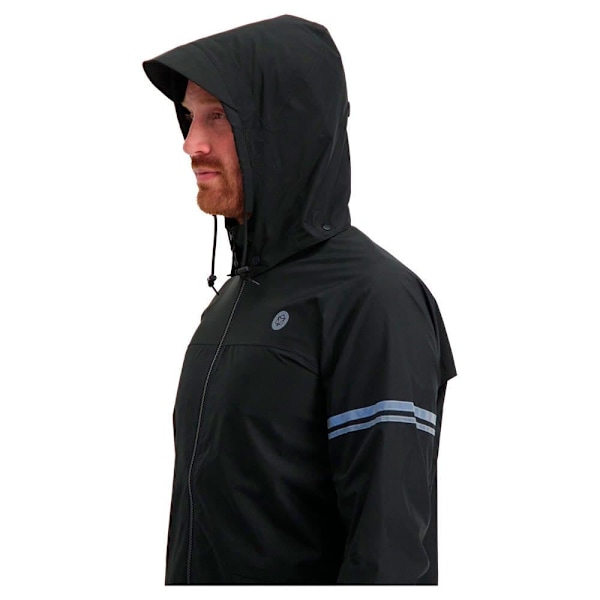 Agu Essential Rain Jakke Sort S Mand