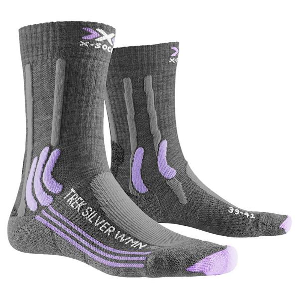 X-socks Sokker Trekking Silver Grå EU 35-36 Kvinde