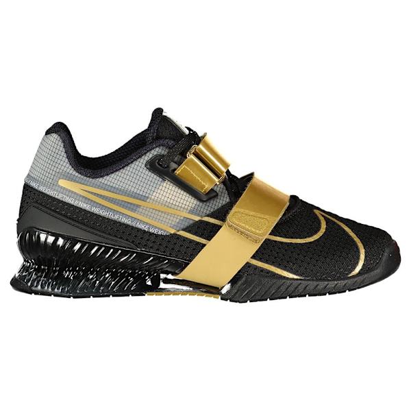 Nike Tyngdlyftande Sko Romaleos 4 Svart,Guld EU 38 Man