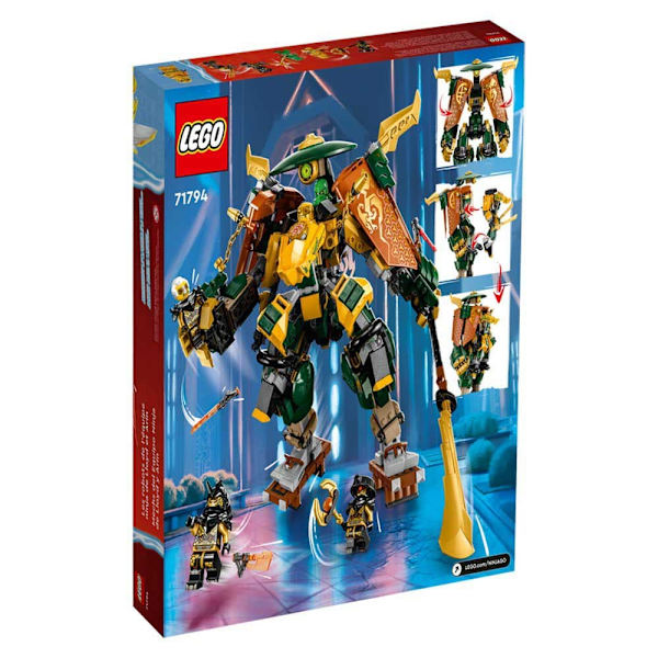 Lego Ja Arin Ninja Team Mecas Lloyd Kultainen