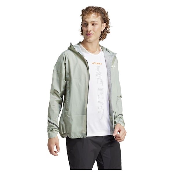 Adidas Xperior 2.5l Light Rain Dry Jakke Grøn XL Mand