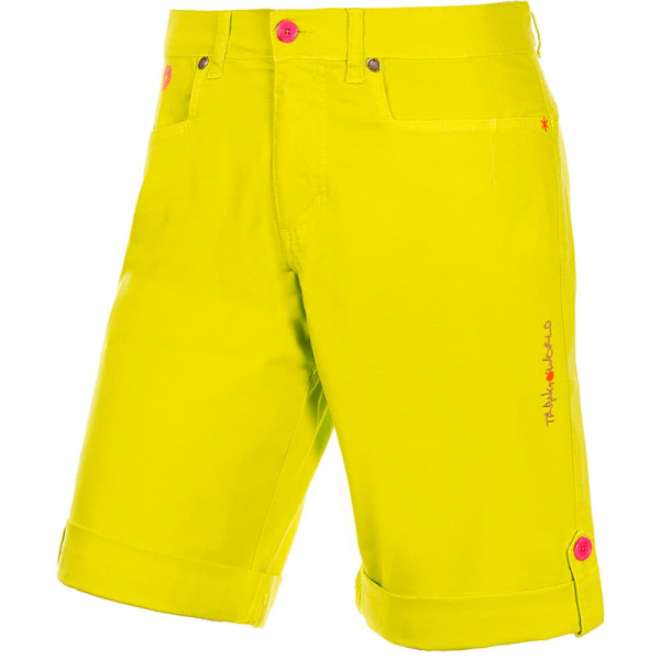 Trangoworld Longa Bermuda Shorts Gul S Kvinna