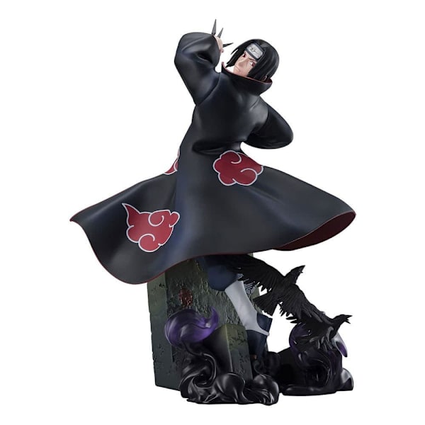 Bandai Tamashii Nations Naruto Shippuden Extra Battle Pvc Itachi Uchiha The Light & Dark Of The Mangekyo Sharingan 24 Cm Statue